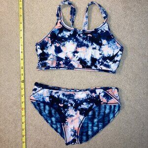 Girls two-piece reversible swimsuit (Athleta Girls)